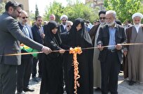 افتتاح زمین چمن مصنوعی شهید سعید کریمی در قم