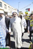 حضور شخصیت های حوزوی در راهپیمایی روز جهانی قدس